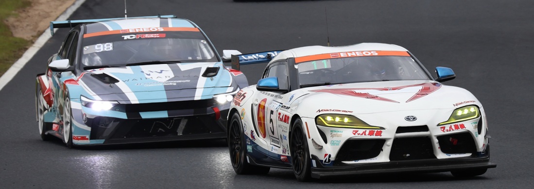 「マッハ車検GR Supra GT4 EVO2」<br>粘りの走りでクラス5位入賞